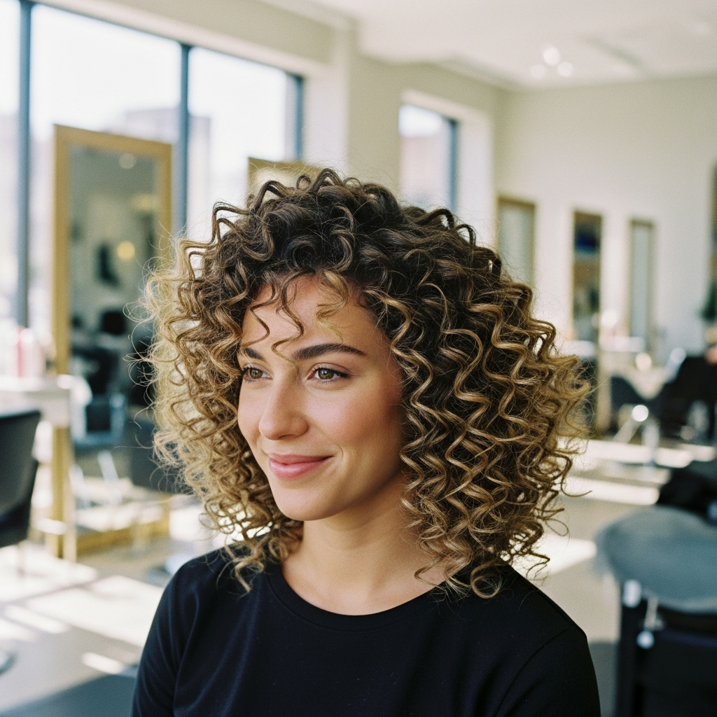 bouncy defined curls finished look philadelphia